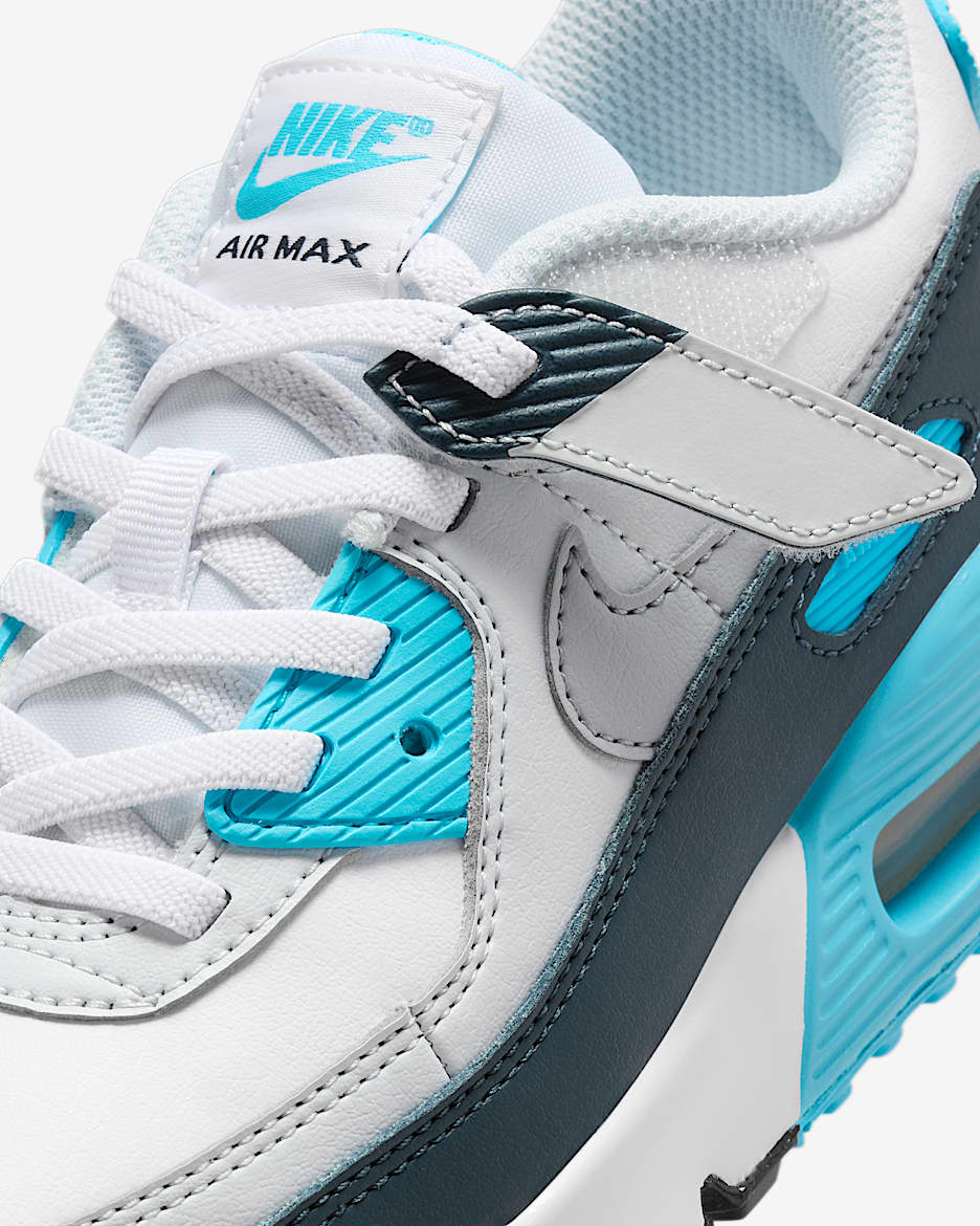 Nike Air Max 90 EasyOn Younger Kids Shoes. Nike ID